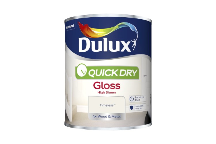 Dulux Quick Drying Gloss Timeless 750ml
