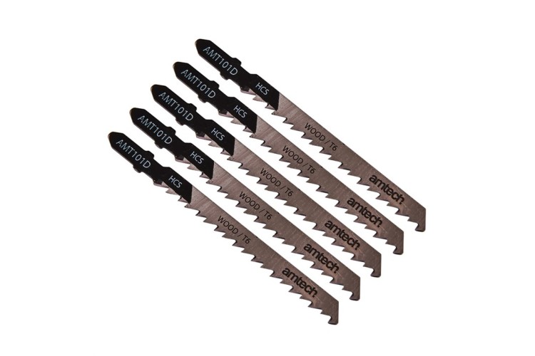5pc Wood Jigsaw Blade Set (AMT101D)