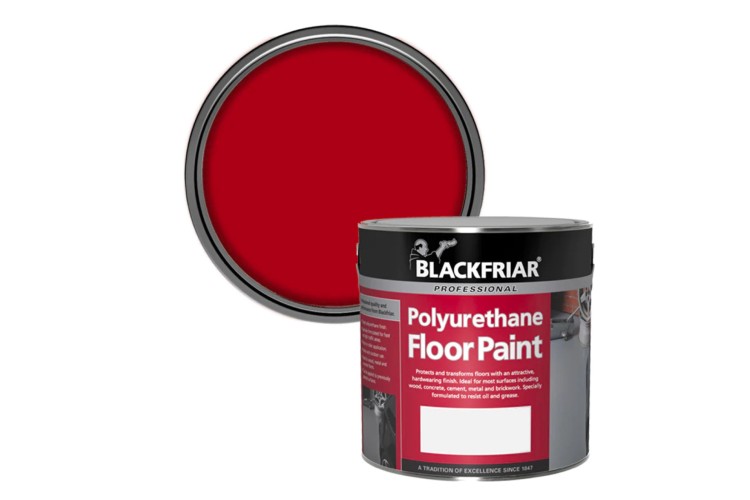 Blackfriar Professional Polyurethane Floor Paint Tile Red 1 litre                          