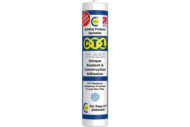 CT1 Sealant and Adhesive 290ml Clear