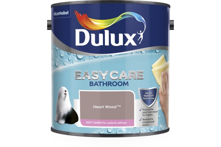 Dulux Easycare Bath Soft Sheen Heart Wood 2.5L