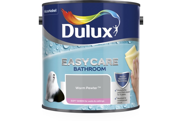 Dulux Easycare Bath Soft Sheen Warm Pewter 2.5L