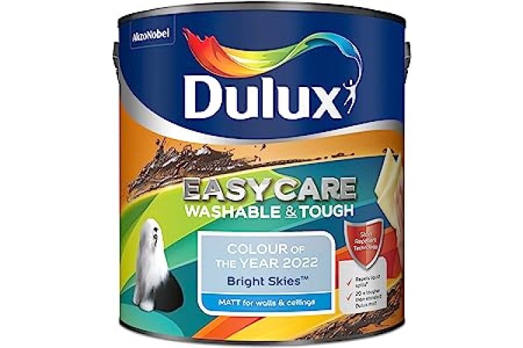 Dulux Easycare Washable & Tough Matt Bright Skies 2.5L