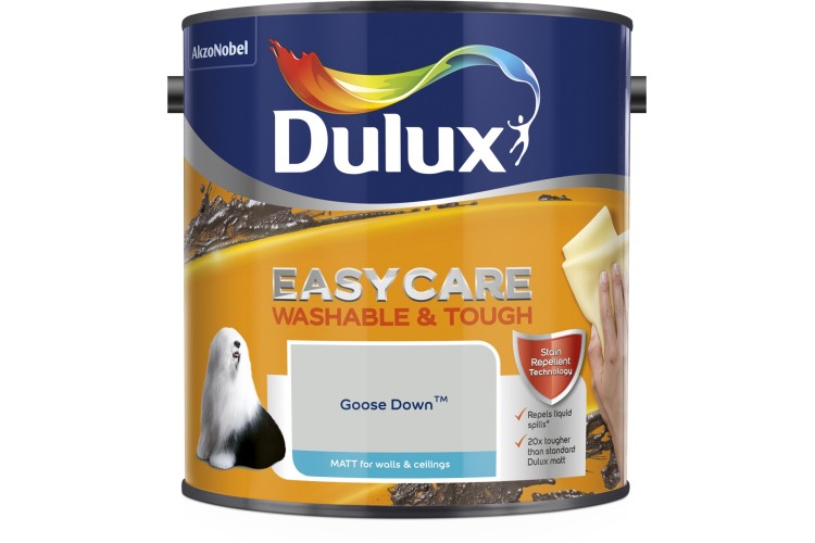 Dulux Easycare Washable & Tough Matt Goose Down 2.5L