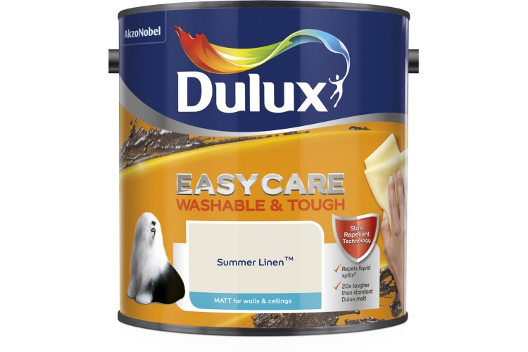 Dulux Easycare Washable & Tough Matt Summer Linen 2.5L