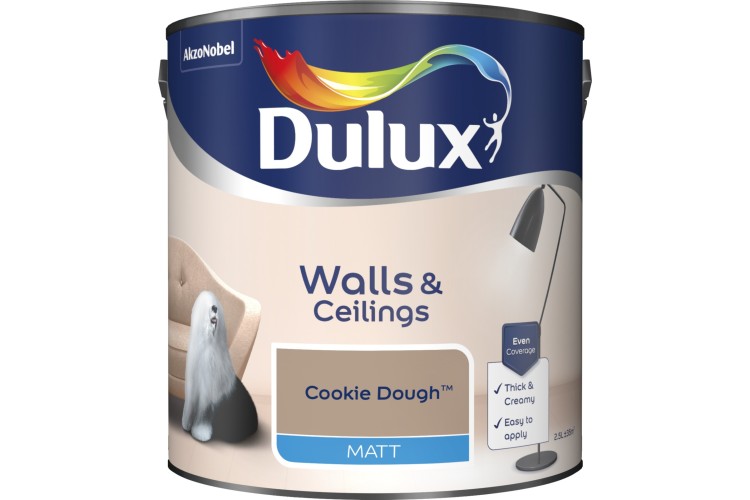 Dulux Matt Cookie Dough 2.5L