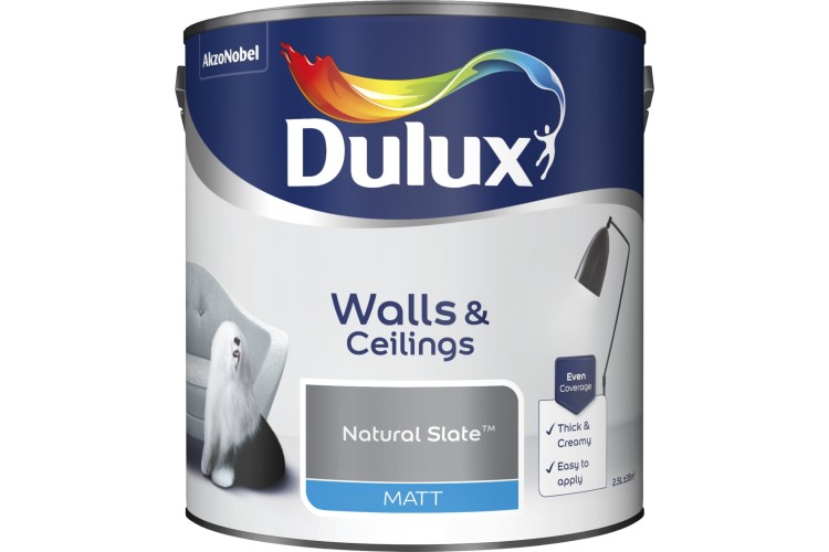 Dulux Matt Natural Slate 2.5L