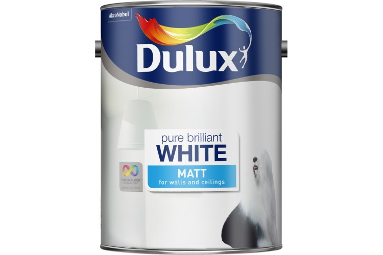 Dulux Matt PBW Pure Brilliant White 5L
