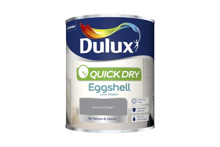 Dulux Quick Drying Eggshell Natural Slate 750ml 
