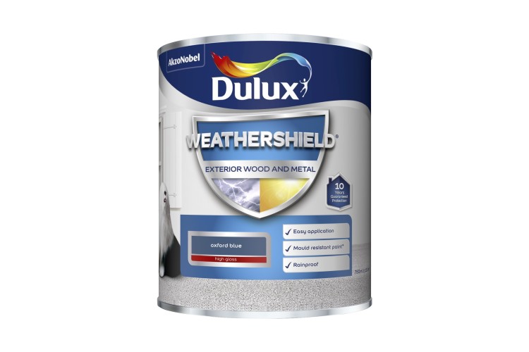 Dulux Weathershield Gloss Oxford Blue 750ml