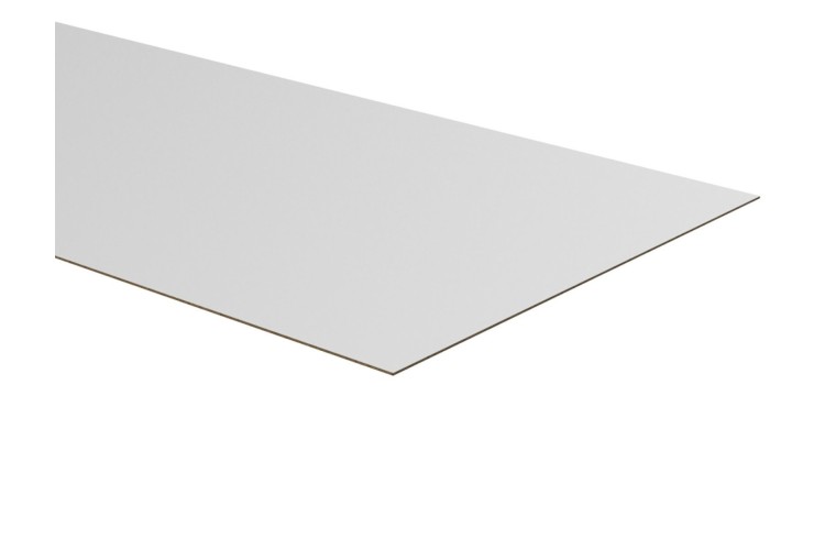 Half Size White Faced Hardboard 1220 x 1220