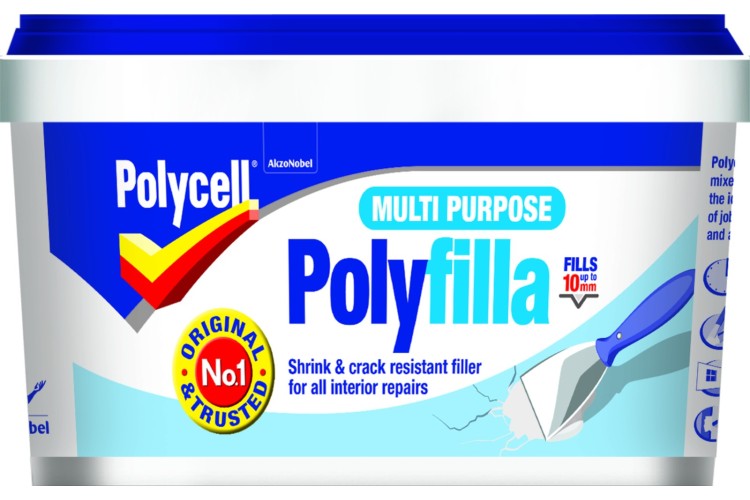 Polycell  Multi Purpose Polyfilla Ready Mix Tub 600gm