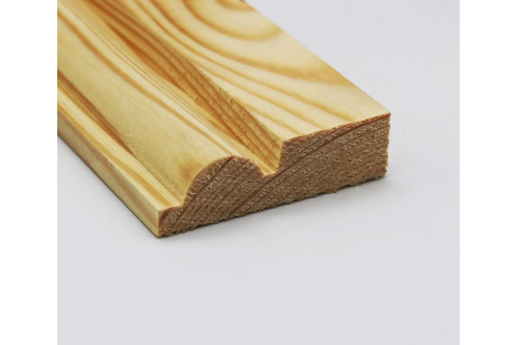 Soft Wood Og/Torus 5 X 1 Skirting Per Metre