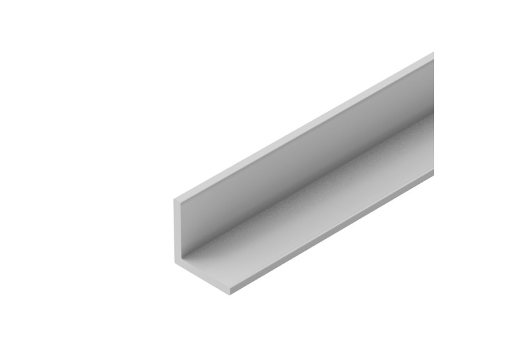 12mm Aluminium Angle (O) 2.4M
