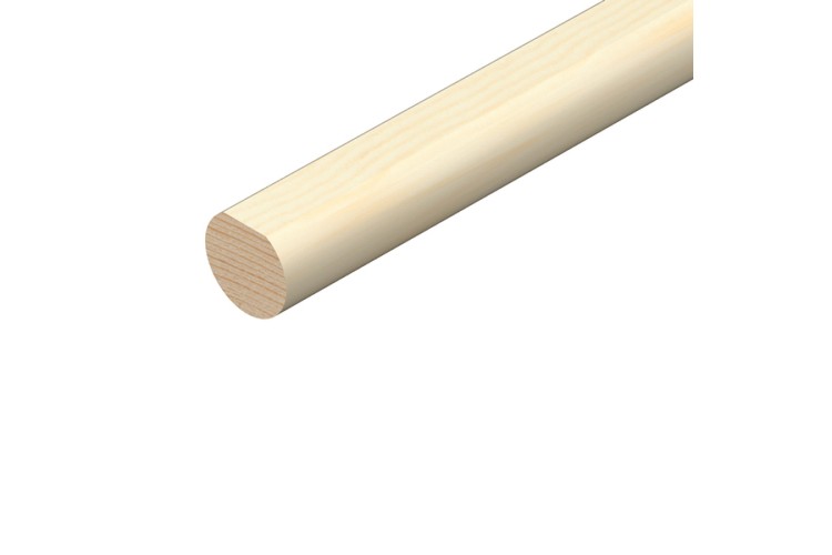  44 X 43mm Mopstick Rail Pine Pefc 4.2M (T)