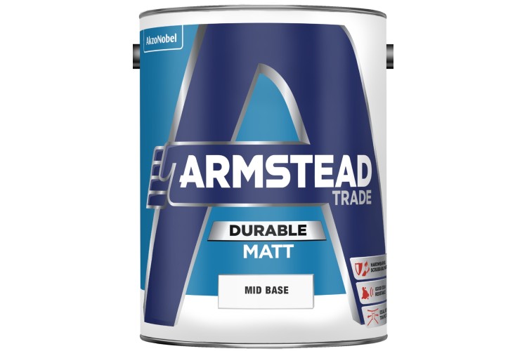 Armstead Trade Durable Matt Mid Base 5L