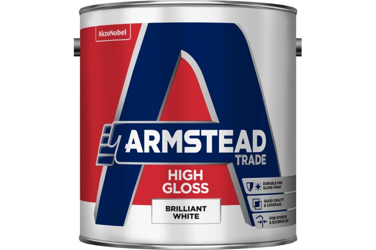 Armstead Trade High Gloss Brilliant White 2.5L