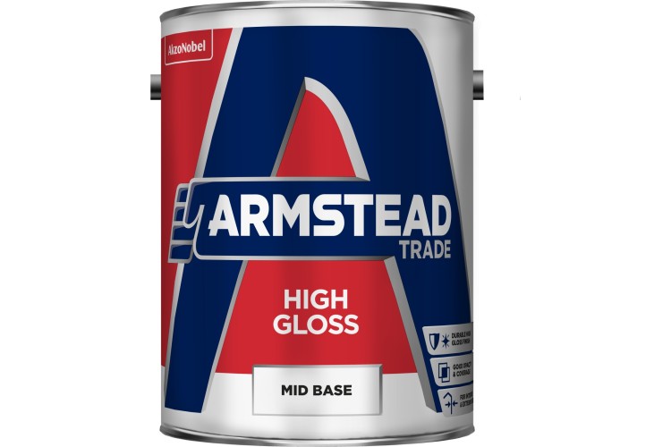 Armstead Trade High Gloss Mid Base 5L