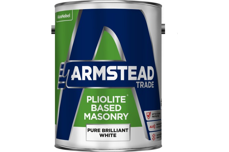 Armstead Trade Pliolite Masonry Pure Brilliant White 5L