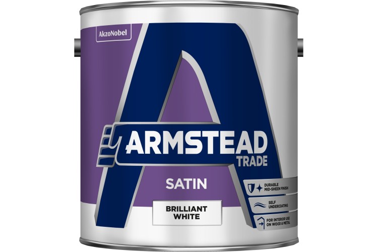 Armstead Trade Satin Brilliant White 2.5L