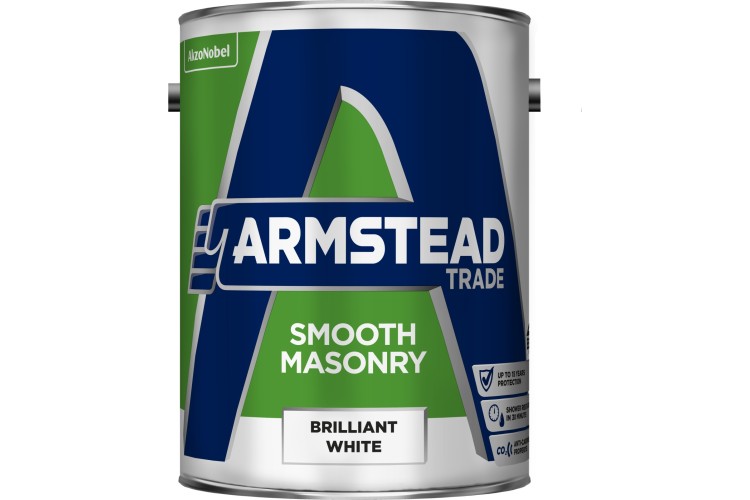 Armstead Trade Smooth Masonry Brilliant White 5L