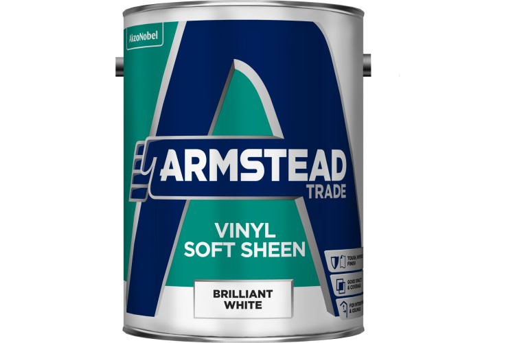 Armstead Trade Vinyl Soft Sheen Brilliant White 5L