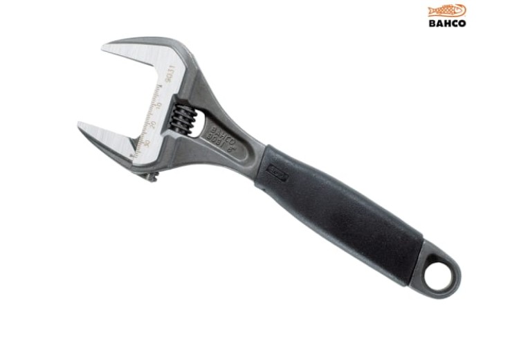 Bahco 9031 Ergo Adjustable Wrench 218Mm Extra Wide Jaw