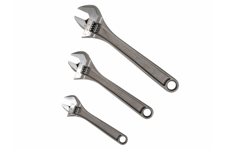 Bahco Adjustable Wrench Triple Pack