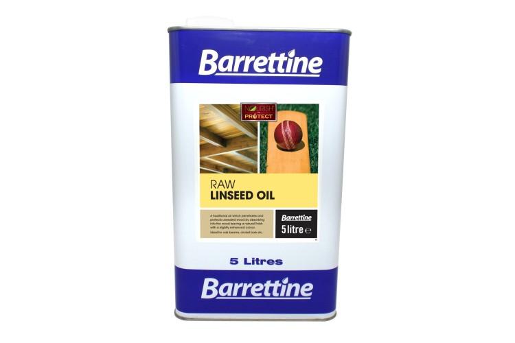 Barrettine  Raw Linseed Oil 5 Litres