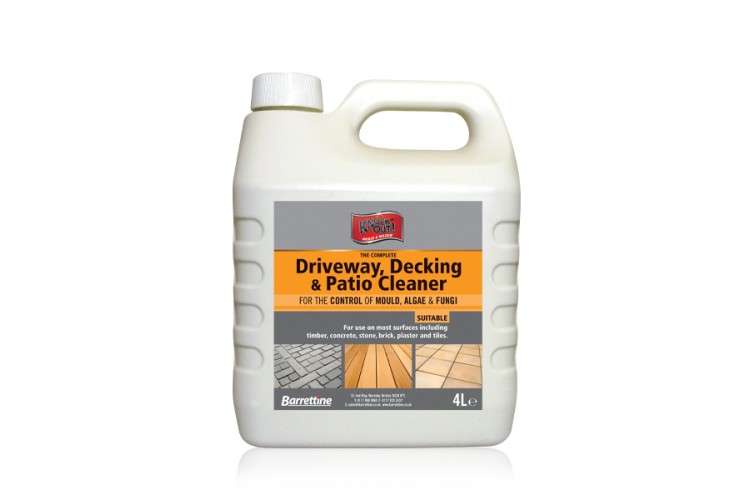 Barrettine Decking & Patio Cleaner 4L Knockout