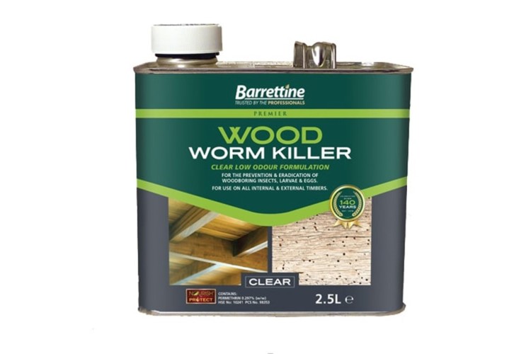 Barrettine Solvent  Woodworm Killer 2.5L