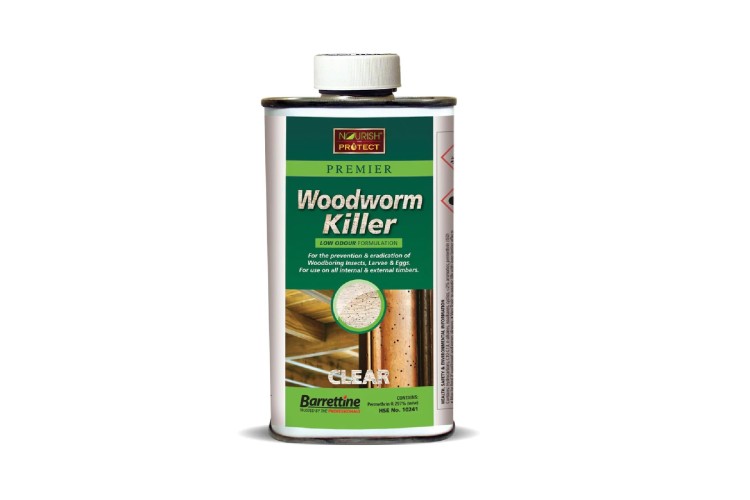 Barrettine Solvent Woodworm Killer 250ml