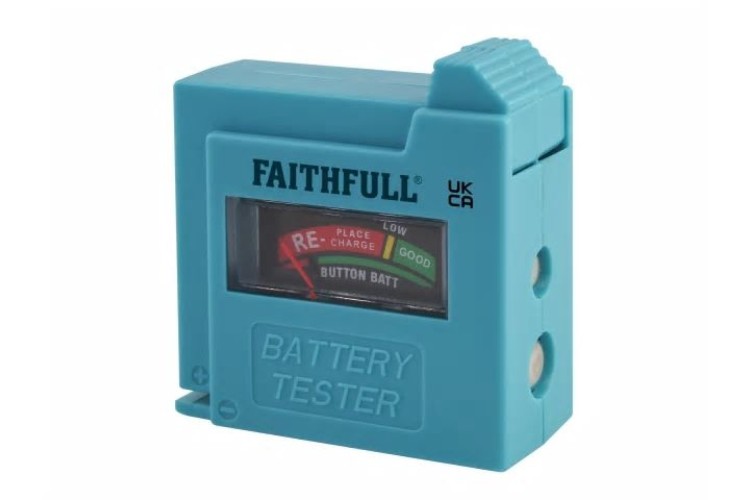 Battery Tester for AA, AAA, C, D & 9V                                           
