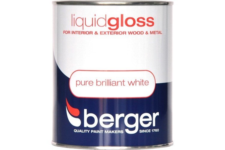 Berger Liquid Gloss Pure Brilliant White 750ml