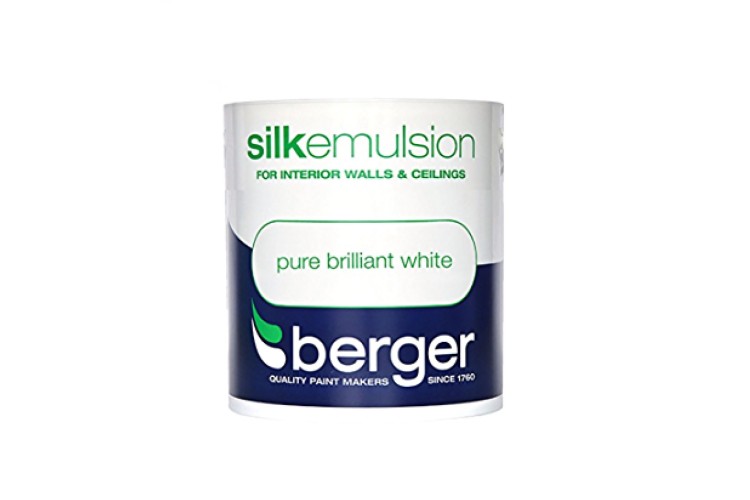 Berger Vinyl Silk Brilliant White 1L
