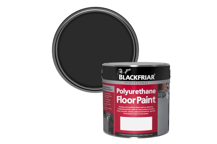 Blackfriar Polyurethane Floor Paint Black 1L