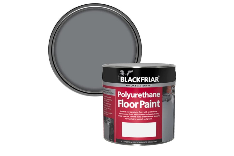 Blackfriar Polyurethane Floor Paint Mid Grey 1L