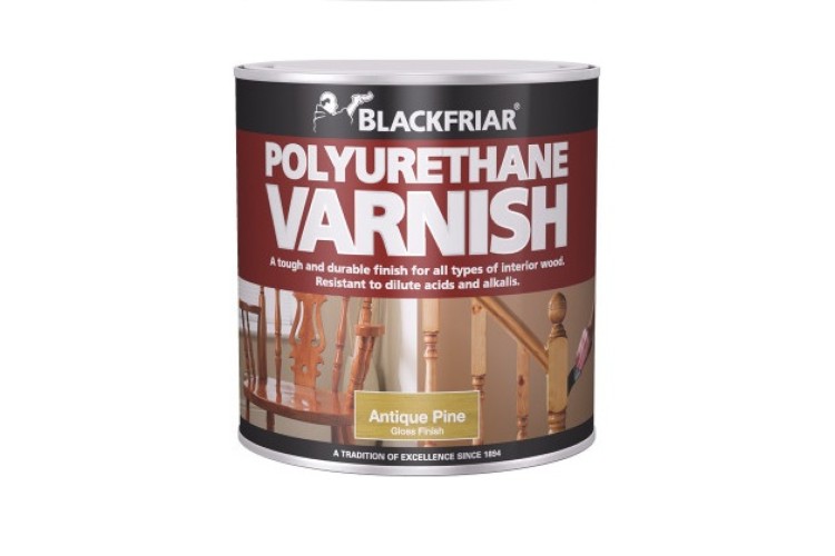 Blackfriar Polyurethane Varnish Satin Golden Oak 500ml