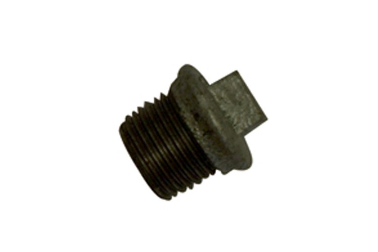 Bm290 Black Iron Flanged Plug 1/8