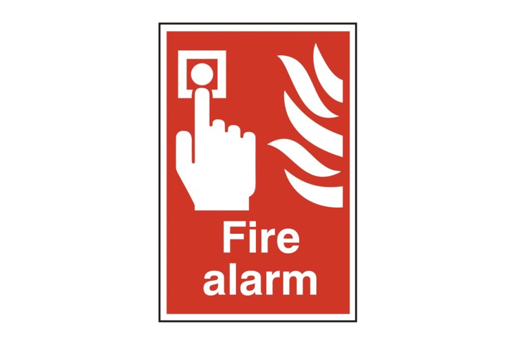 Cen Fire Alarm - Pvc (200 X 300Mm) 1400