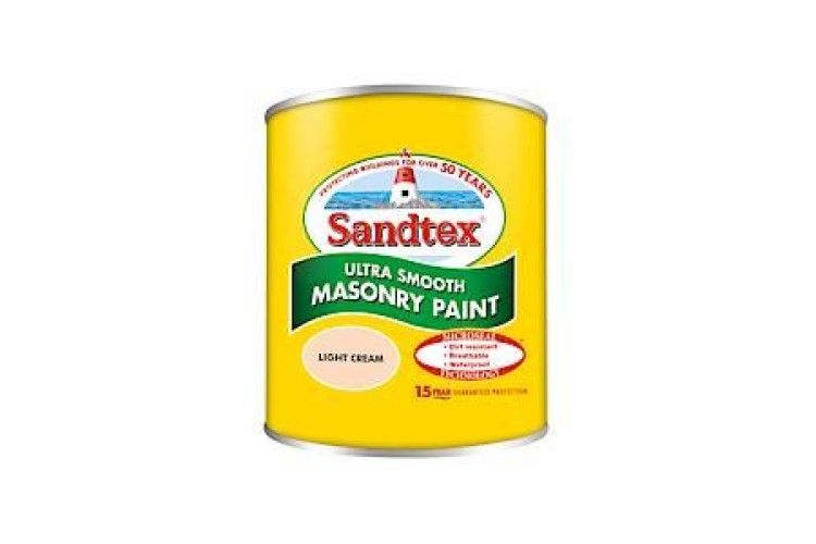 Crown Sandtex Masonry Smooth 5L - Oatmeal