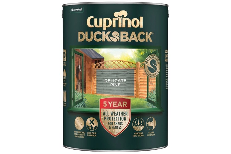 Cuprinol 5 Year Ducksback  Delicate Pine 5L