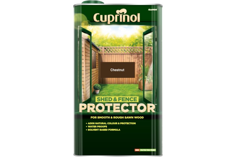 Cuprinol Shed & Fence Protector  Chestnut 5L