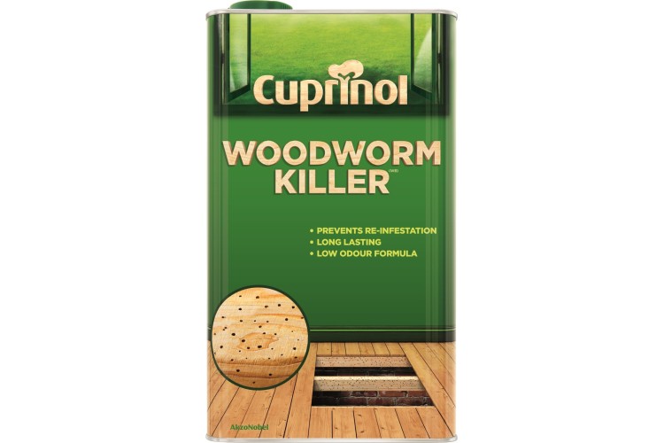 Cuprinol Woodworm Killer Water Based  5L