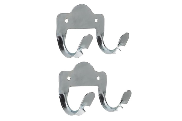 Double Tool Storage Hook Bzp (Pack Of 2)