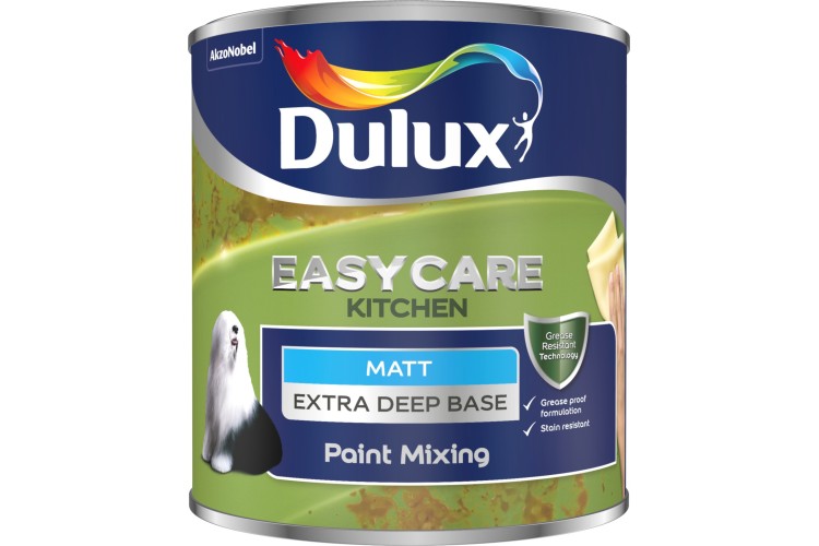 Dulux Colour Mix Easycare Kitchen Matt Extra Deep   Base 1L