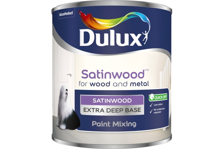 Dulux Colour Mix Satinwood Extra Deep  Base 1L