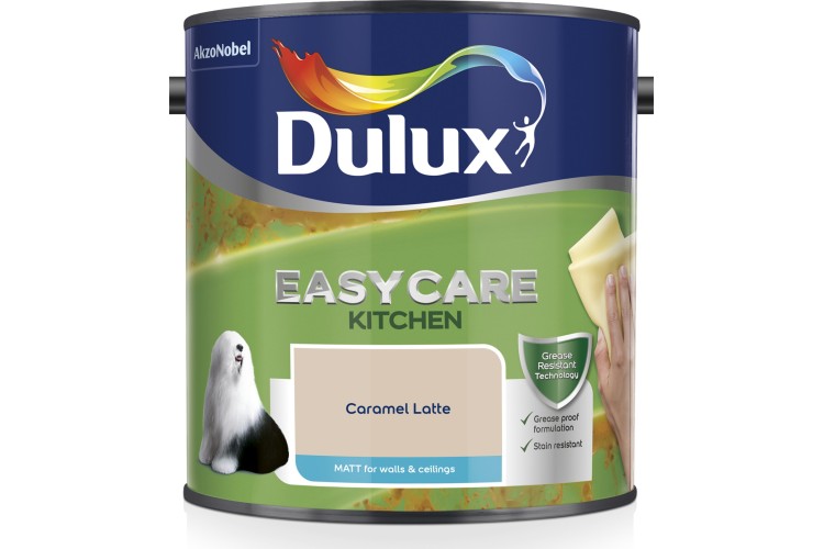 Dulux Easycare Kitchen Matt Caramel Latte 2.5L
