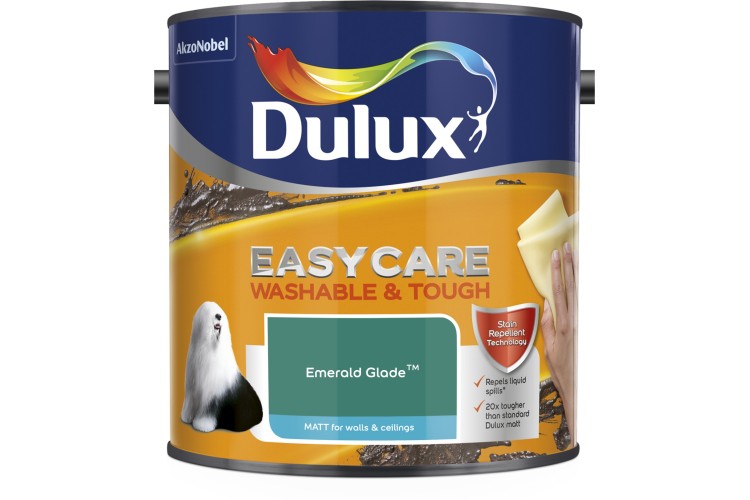 Dulux Easycare Washable & Tough Matt Emerald Glade 2.5L