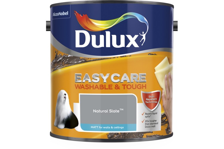 Dulux Easycare Washable & Tough Matt Natural Slate 2.5L